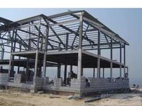 Estructura de Acero Modular Prefabricada, Nave Industrial de Acero de Alta Resistencia, Diseño de Bajo Costo, Construcción Rápida