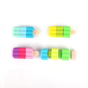 Gomas De Borrar Quà Tặng Cho Trẻ Em DỤng Cụ Xóa Bút Chì Dễ Thương Bằng Cao Su Có Mùi Thơm Hình Kem 3D Tùy Chỉnh Cho Học Sinh - Product Image 2