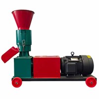 Nouvelle machine à granulés d'aliments pour animaux de 1200 kg/h pour matières premières humides/sèches