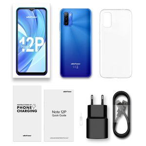 โทรศัพท์มือถือ <span class=keywords><strong>Ulefone</strong></span> Note <span class=keywords><strong>12P</strong></span> 4GB+64GB ชิปเซ็ต SC9863A แบตเตอรี่ขนาดใหญ่ 7700mAh หน้าจอ 6.8 นิ้ว ระบบปฏิบัติการ Android 12 กล้องหลัง 3 ตัว รองรับ OTG ปลดล็อคได้ - Product Image 6
