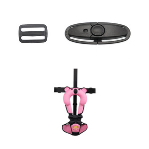 Hebilla de Seguridad para Asientos Infantiles de 40 mm, Cierre de Plástico de Cuatro Puntos para Asientos de Auto para Bebés - Product Image 2