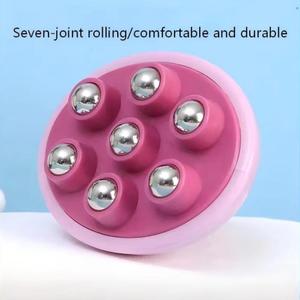 Rodillos de Masaje para la Cabeza, Dispositivo de Fitness, Bola de Masaje con Siete Cuentas Magnéticas, Masajeador Corporal para la Cabeza - Product Image 6