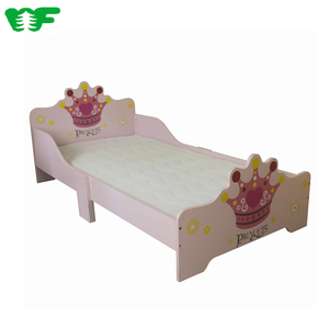 Qualità camera da <span class=keywords><strong>letto</strong></span> mobili stile principessa in legno <span class=keywords><strong>singolo</strong></span> <span class=keywords><strong>rosa</strong></span> bambini letti ragazze - Product Image 1