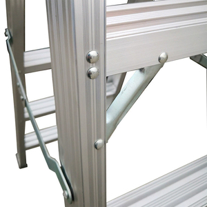 <b>Telescopic</b> <b>Ladder</b> Multipurpose Herringbone <b>Ladder</b> Aluminum Wholesale High Quality Foldable Aluminium Graphic Design 150 Kg - Product Image 2