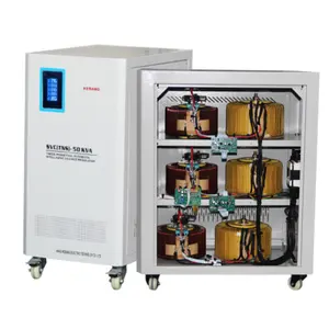 20kva 30kva 40kva Power Three Phase Voltage Regulator Stabilizer Automatic Voltage Stabilizer For 380v