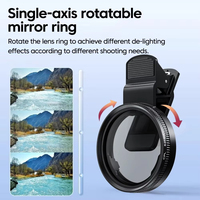 Accessoires de caméra pour smartphone : Clip d'objectif CPL polarisant circulaire 37mm 52mm 67mm pour jouets d'extérieur