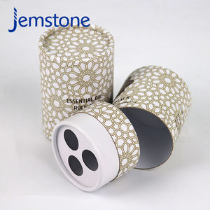 Desgin personnalisé cylindre cosmétique huiles essentielles soins de la peau eyeliner luxe carton rond tube de papier boîte d'emballage - Product Image 3
