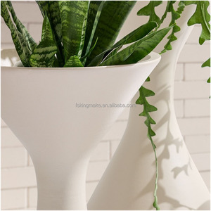 Maceta Moderna para Todo Clima para Terrazas y Balcones de Restaurantes, <span class=keywords><strong>Macetas</strong></span> para Flores, Jardín, Áreas de Vestíbulo al Aire Libre - Product Image 2