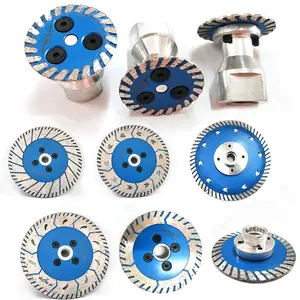 diamond turbo mini Engraving saw blades Cutting discs with removable 6mm shank For Granite Marble Stone Engraving