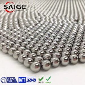 경쟁력있는 가격 작은 금속 구슬 AISI 304/304L/316/316L G100/G1000 1mm/2mm 스테인레스 스틸 볼 보석 만들기 베어링 볼 - Product Image 1