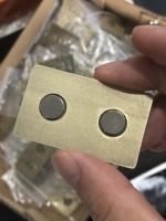 Magnet Kulkas Logam Anti Air Berlapis Khusus dengan Desain Potongan Logo Anda untuk Perjalanan-Hadiah