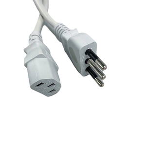 Câble d'alimentation AC Type C13 10A 250V 3 broches H05VVH2-F 3*0.75mm gaine PVC qualité industrielle conducteur en cuivre pur certifié CE - Product Image 2