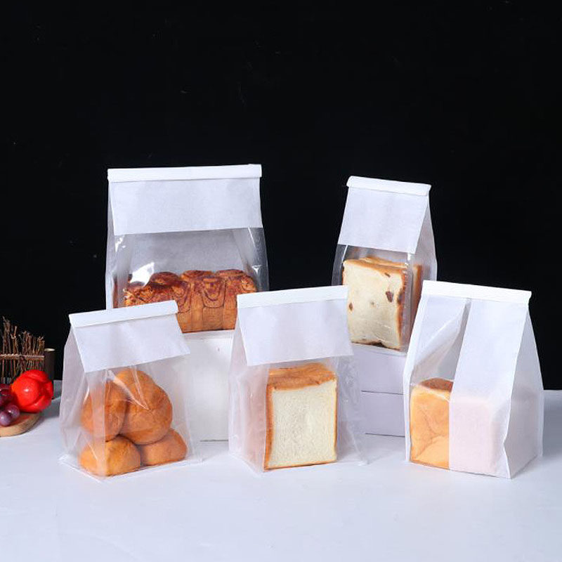 PP Packaging Square Bottom Pouch Bags, Opp Square Bottom Bag Clear Cello Cellophane Plascit Gift Bag Bagease