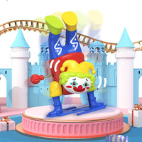 Fabricants en gros de nouveaux modèles pour le plaisir Crazy Circus Headstand Walking Clowns Forward Head Swinging Gift Wind-Up Toys