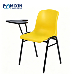 Silla de Entrenamiento Plegable Moderna y Resistente con Tablero de Escritura, Diseño Ecológico de PP para Uso en el Aula y la Escuela - Product Image 1