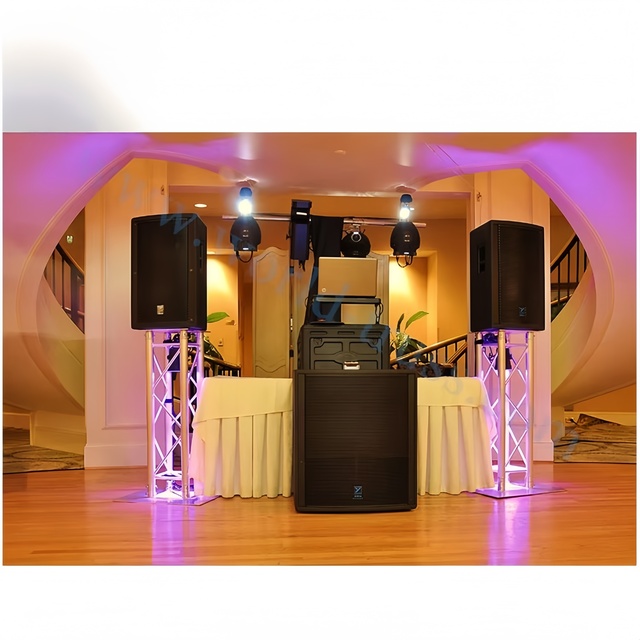 JUCHENSTAGE Aluminum for System-Heavy Load Durable Lightweight for Concert Wedding & Event Shows Customizable Dimensions