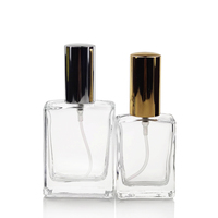 Flacons de parfum rechargeables en verre avec atomiseur à visser, 30 ml, 50 ml, 100 ml, vente en gros