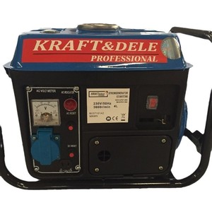 เครื่องกำเนิดไฟฟ้าเบนซิน Kraft&Dele Professional 4 ลิตร 230V 50Hz 3600 รอบต่อนาที แบบพกพาสำหรับใช้ในบ้านกรณีฉุกเฉิน - Product Image 5