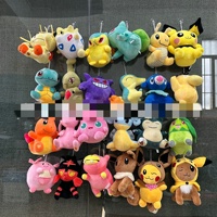 Figurine de la série Anime Pokemon de 8 pouces, Pikachu Squirtle Bulbasaur Eevee Dragonite Snorlax Mew Gengar, jouet en peluche