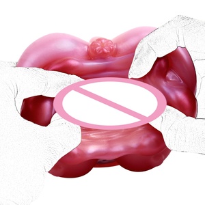 GEEBA - Ejercitador de Pene Vibrador de Silicona Suave, Masturbador Masculino con Vibración, Vagina Realista, Entrenador de Glande, Juguetes Sexuales - Product Image 2