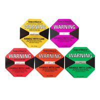 Autocollants d'indicateur d'alerte de dommages de transport de choc 50G ShockWatcher2 étiquette originale avec autocollants compagnons
