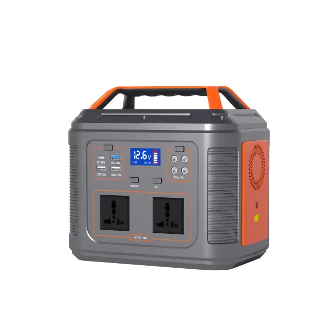 Outdoor Camping Backup Power Lifepo4 Battery Emergency Solar Generator 200w Bank Portable Power Station With Solar