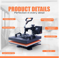Vente directe en usine des fabricants Machine d'impression 8 en 1 combinée à chaud Tasse magique et T-shirt Technique de sublimation