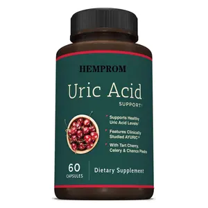 Private Label Nutrition Ayurvedic Supplements Uric Acid Analysis Capsules for Gout Uric Acid Cleanse Super Detox Herbs