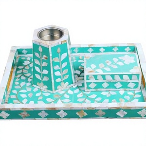 Encens Arabe Indien Haut de Gamme Mubkhar Élégance Nacre, Bois de Santal, Cadeau Religieux Ramadan, Fait Main, Écologique - Product Image 1