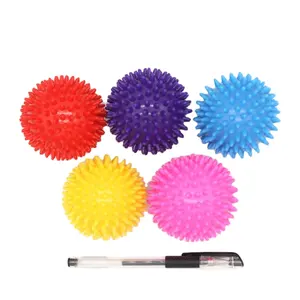 Hot Selling Fitness Body Building Gym Exercício Soft Spiky Mão Massagem Bolas para Músculos