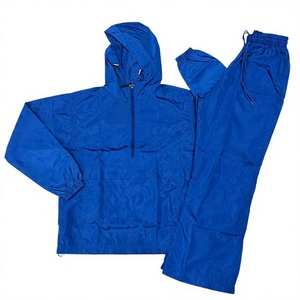 Custom Logo Tracksuit Streetwear Windbreaker <b>Jacket</b> Jogging Suit <b>Tech</b> Fleece Activewear Wholesale Factory Vendor - Product Image 1