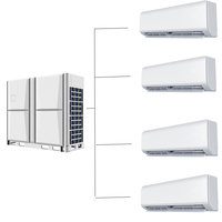 Mini Bomba de Aire Acondicionado VRF Multi Split de 7kW, Motor de Condensador, Diseño Compacto para Uso Residencial y Comercial Ligero, Refrigerante R-410A