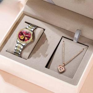 Montre mécanique de luxe légère pour femme, étanche, avec cadran ajouré, vente en gros d'usine - Product Image 2