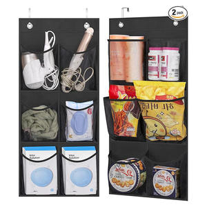 Narrow Over the Door Wall <strong>Shoe</strong> Organizer <strong>Small</strong> Hanging <strong>Shoe</strong> <strong>Rack</strong> for Closet with Clear Mesh Pocket for Bathroom Pantry Camping - Product Image 1