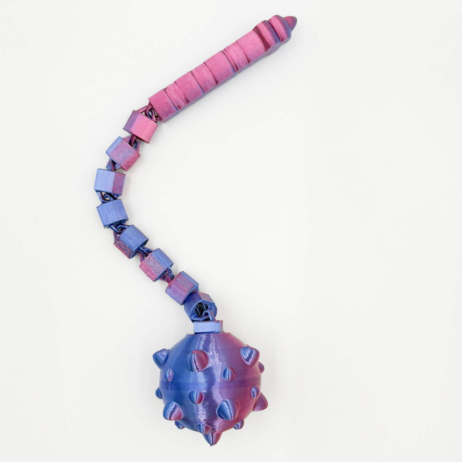 Marteau météore rouge et bleu 28 cm