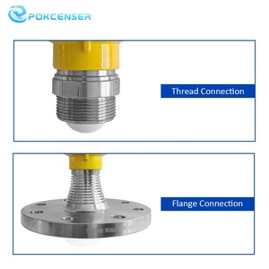 Transmetteur de niveau radar sans contact Pokcenser 80 GHz en acier inoxydable pour silo/réservoir/<span class=keywords><strong>rivière</strong></span> - Product Image 5