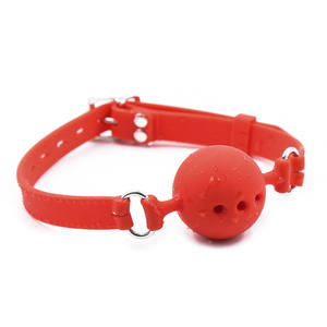 Couple Silicone Gag <span class=keywords><strong>Ball</strong></span> Bdsm <span class=keywords><strong>Bondage</strong></span> Contraintes Bouche Ouverte Respirant Sex <span class=keywords><strong>Ball</strong></span> Harnais Sangle Gag Sex Toy pour Femmes Accessoires - Product Image 6
