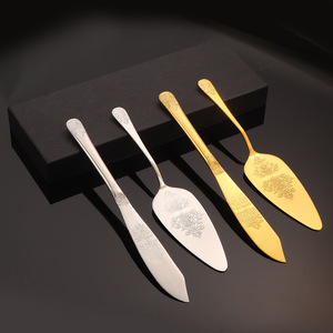 Cake <b>Knife</b> And Spatula Set 4 Pieces Stainless Steel Non Stick For Cake Dessert <b>Bread</b> Pizza - Product Image 4