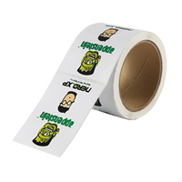 Étiquettes de bouteilles autocollantes personnalisées, impression couleur intégrale, autocollants en vinyle imperméables, découpe personnalisée pour l'emballage