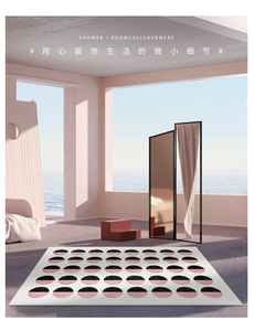 Hot Sale Classic Checkerboard <strong>Rug</strong> <strong>Black</strong> White Nordic Plaid Carpet Extra Large Mat Flat Weave Polyester Living Bedroom Area <strong>Rugs</strong> - Product Image 6