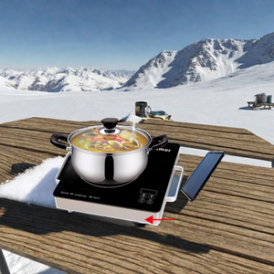 เตาเหนี่ยวนำพลังงานแสงอาทิตย์12V/24V/48V, AC/DC ไฮบริด, การทำอาหารอัจฉริยะ | รุ่น AI-79DC - Product Image 5