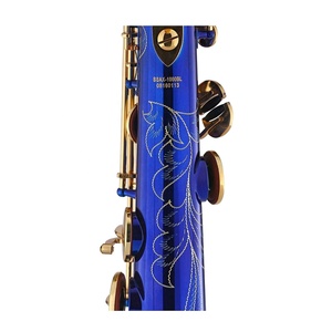 SEASOND <span class=keywords><strong>sassofono</strong></span> Soprano <span class=keywords><strong>blu</strong></span> di alta qualità JYSS101DBLL Tone BB OEM personalizzabile - Product Image 6