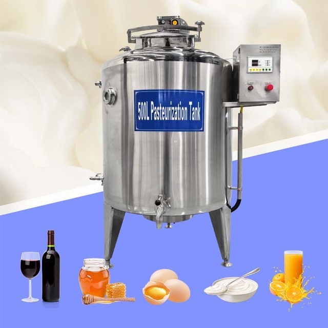100/200/300/500/1000L Yoghurt Making Machine Pasteurizer Milk Pasteurization Machine HTST Pasteurizer Machine for Juice