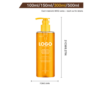 GUOCUI BIO TECH Gel <span class=keywords><strong>Doccia</strong></span> Purificante, Levigante e Illuminante con Niacinamide, Vitamina C, Acido Kojico Delicato, AHA e Curcuma - Product Image 6