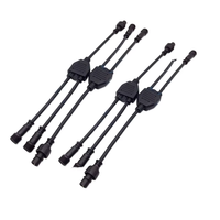 HSJX Connecteur de câble en plastique étanche polarisé de type Y avec contact en cuivre pour PCB, 2 ou 3 broches, mâle, droit, pour aviation