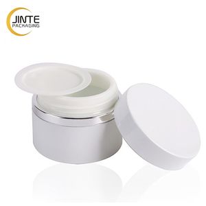 <span class=keywords><strong>2022</strong></span> Nuevo diseño Embalaje de aluminio 5G, tarro de aluminio blanco mate con borde plateado para gel de <span class=keywords><strong>uñas</strong></span> - Product Image 6