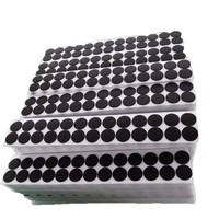 Acryl-EVA-Schaum Doppelseitiges Klebeband Weiß Hochhaftend Quadratisch 3mm Runder Schwamm für Auto-Ornamente