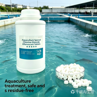 Natureleed Dioxyde de chlore de haute pureté 99,99 % Oxygène actif en granulés pour la purification de l'eau des bassins aquacoles et la santé des poissons et des crevettes