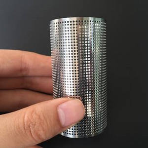 ท่อสแตนเลสแบบมีรูระบายอากาศ ขนาด 10 20 50 60 80 100 มม. / กระบอกกรองแบบมีรู - Product Image 4