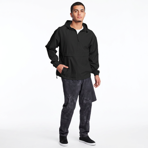 Standard Fit Waterproof Windbreaker <b>Jacket</b> <b>with</b> Fully Adjustable Hood Winter Rain Protection <b>with</b> Windproof Layer - Product Image 1